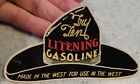 Ten Litening Gasoline 10 Gallon Hat Sticker