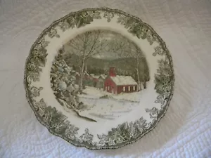 Johnson Brothers THE FRIENDLY VILLAGE Schulhaus Speiseteller/bunt/TOP - Bild 1 von 4