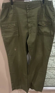 Boy Scouts of America 6 Pocket Elastic  Cargo Pants Waist 40 Inseam 31 Hem 1.5” - Picture 1 of 10