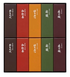 Toraya piccolo yokan (5 gusti x 2) 10 pezzi in totale - Foto 1 di 3