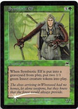Symbiotic Elf *FOIL Common* Magic MtG x1 Onslaught SP