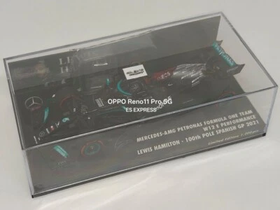 MINICHAMPS F1/FORMULA ONE MERCEDES AMG PETRONAS W12 E PERFORMANCE LEWIS HAMILTON - Photo 1/4