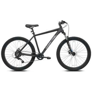 Adult's 27.5" Ozark Trail Mountain Bike, 8-Speed Bicycle, Large Frame, Black - Picture 1 of 8
