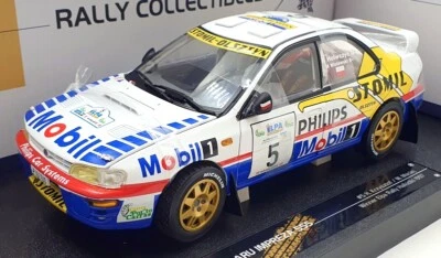 Sunstar 1/18 Scale Diecast 5519 Subaru Impreza 555 #5 H.Krysztof Elpa Rally 1997 - Imagen 1 de 4