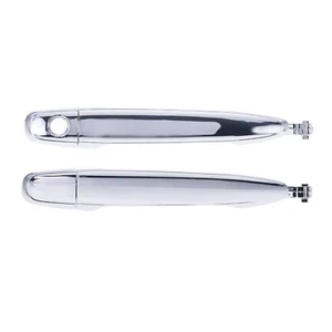Door Handle Outer for Toyota Camry 06-11 Set of 2 Chrome FRONT LEFT+RIGHT - Picture 1 of 9