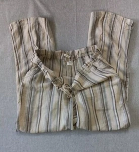 Canyon River Blues Women XL Summer Linen/Rayon Drawstring Stretch Waistband Pant - Picture 1 of 12