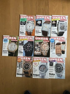 Sammlung Uhrenmagazin Uhren-Magazin 2008 kompl. Jahrgang 10 Hefte, Preisführer - Bild 1 von 3