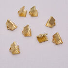 750 Tape Clamps 6mm Plated for DIY Jewelry