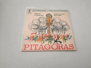 Adriano Celentano " Pitagoras " 7 " EP Vinyl MB / VG 1960 - Picture 1 of 2
