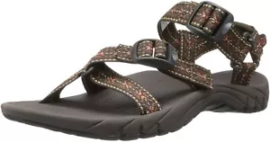 Rafters Men's Stillwater Sandal, Chocolate Multi, Sizes 8, 9, 10, 11, 12 ,13 - Picture 1 of 6
