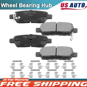 4pc Rear Brake Pad for Nissan Rogue 350Z Juke Sentra Altima Infiniti G25 G35 M35 - Bild 1 von 5