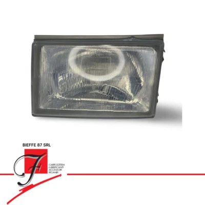 Scheinwerfer Vorne Links SX Fiat Croma 1986-1990 H4 Marke Carello Genehmigt - Bild 1 von 4