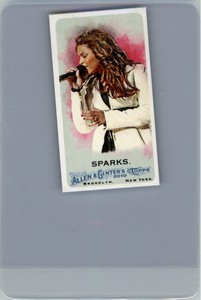 2010 Topps Allen and Ginter Mini A and G Back #216 Jordin Sparks