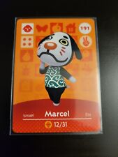 Marcel - 191 - Series 2 - Authentic Animal Crossing Amiibo Card