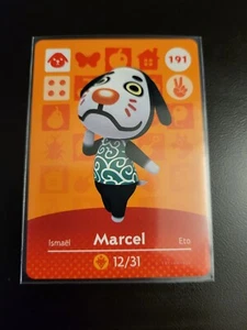 Marcel - 191 - Serie 2 - Authentic Animal Crossing Amiibo Karte - Bild 1 von 1
