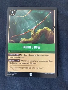 Disney Lorcana Into the Inklands Robins Bow Uncommon NON-FOIL 98/204 - Picture 1 of 1