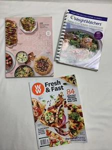 Weight Watchers 3 Books WW Personal Points Fresh & Fast New Complete Cookbooks - Picture 1 of 12