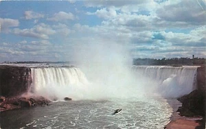Canadian Horseshoe Falls Niagara Falls Ontario Canada pm 1962 Postcard - Picture 1 of 2