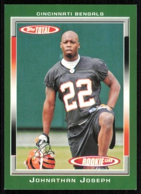2006 Topps Total #456 Johnathan Joseph RC - Image 1 of 2