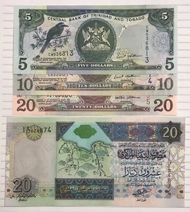 Set of paper money of the world - Picture 1 of 4