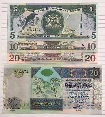 Set of paper money of the world - Image 1 of 4