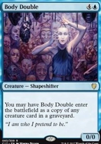 x1 Body Double - Commander 2017 - NM - MTG - Image 1 of 1