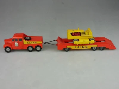 Trattore K-08A Scammell Prime Mover & Caterpillar - 81451 Matchbox King Size Lesne - Immagine 1 di 4