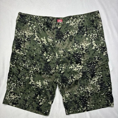 Pantalones Cortos Carga Levis XX Para Hombre 40 (40x9) Verde Camuflaje Ejército Trabajo Utilidad Gorpcore Foto 1 de 4