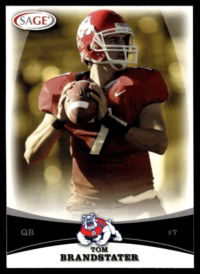 2009 SAGE Tom Brandstater Fresno State Bulldogs #1 - Image 1 of 2
