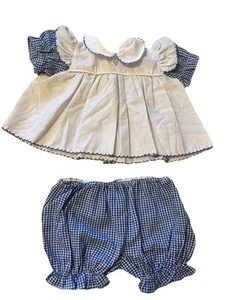 Ropa de vestir para muñeca Cabage Patch vintage superior e inferior años 80’s - Imagen 1 de 4