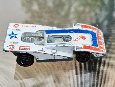 Coche de juguete coleccionable de colección Hot Wheels Redline Steam Roller Flying Colors de colección Foto 1 de 4