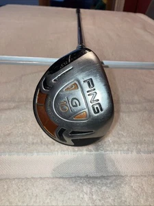 Ping G10 7 Wood 21.5 Degree Regular Flex Shaft Left Handed Has Some Wear - Picture 1 of 10