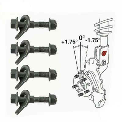 Wheel Alignment No Cutting And Drilling No-slip Gasket Rational Design 12mm 4Pcs - Image 1 of 4