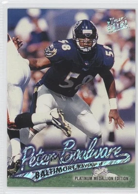 1997 Fleer Ultra Platinum Medallion Edition Peter Boulware #P219 Rookie RC - Image 1 of 2