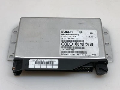 Audi A6 S6 C5 4B Transmission Control Module 4b0927156bb 0260002468 ZF6058006035 Foto 1 de 4