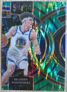 2023-24 Panini Select Premier Green Shock Prizm Brandin Podiemski (RC) - Picture 1 of 2