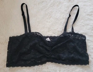 Nuevo con etiquetas Sujetador bandeau de encaje negro Torrid para mujer talla 2X - Imagen 1 de 5