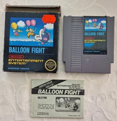 Balloon Fight Nintendo Entertainment System NES + Anleitung + OVP - Bild 1 von 3