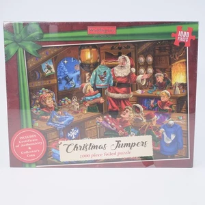 Waddingtons Christmas Jumpers Puzzle 1000 Pezzi Edizione Limitata Nuovo - Foto 1 di 7
