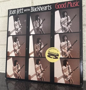 Joan Jett and The Blackhearts - Good Music LP NM - Vinyl 33RPM Promo Record - Picture 1 of 8