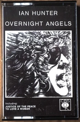 Ian Hunter - Overnight Angels Cassette Tape Album - Image 1 of 4