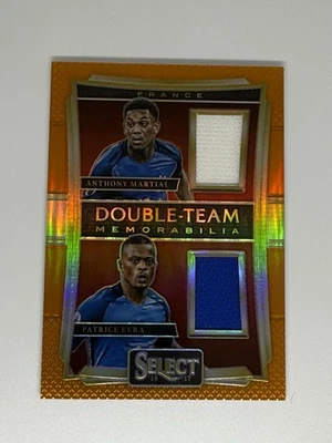 2016-17 Select Double Plays Martial Evra Manchester Utd. #/75 France Relics #P3 - Image 1 of 2