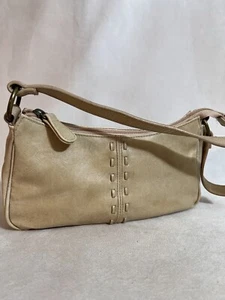 Vintage Chateau Ladies Tan Clutch Handbag Purse - Picture 1 of 10