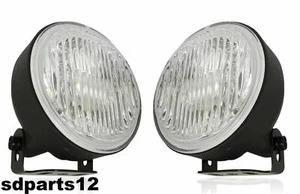 2 Fari Fendinebbia Universali Auto Fuoristrada Paraurti Tetto 12v 10cm Omologati - Foto 1 di 11