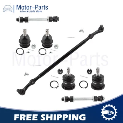 Eslabones de arrastre centrales delanteros rótulas barras estabilizadoras para Nissan Frontier 1998-2004 Foto 1 de 4