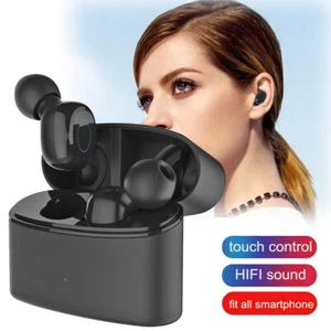Auriculares Bluetooth 5.0 Auriculares Inalámbricos Verdaderos IPX5 Impermeables - Imagen 1 de 14