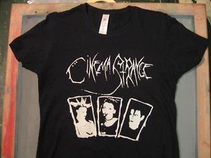 CINEMA STRANGE LADY FIT T-SHIRT/punk/new wave/dark/gothic/goth/bauhaus/batcave - Imagen 1 de 1
