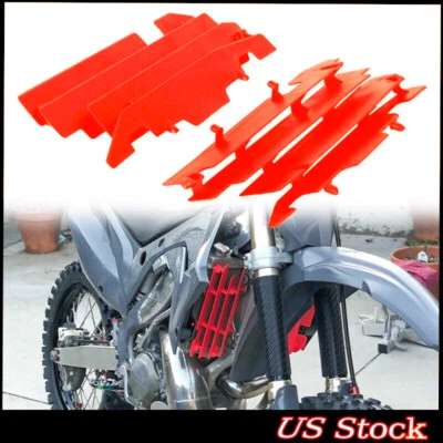Radiator Louvers Guards For Honda CR125R CR250R CRF450R CR125 CR250 2000-2004 - Image 1 of 4