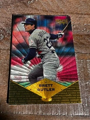 1997 Pinnacle Museum Collection Baseball Card #70 Brett Butler Dodgers Mint (D7) - Image 1 of 2
