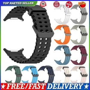 Ocean Sport Silicone Strap Adjustable for Samsung Galaxy Watch 7 Ultra 47mm - Zdjęcie 1 z 23